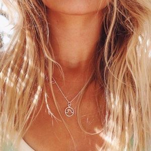 Pura Vida Silver Wave Necklace